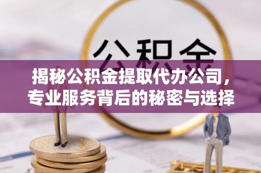 鹿城揭秘公积金提取代办公司，专业服务背后的秘密与选择指南