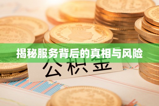 鹿城揭秘服务背后的真相与风险