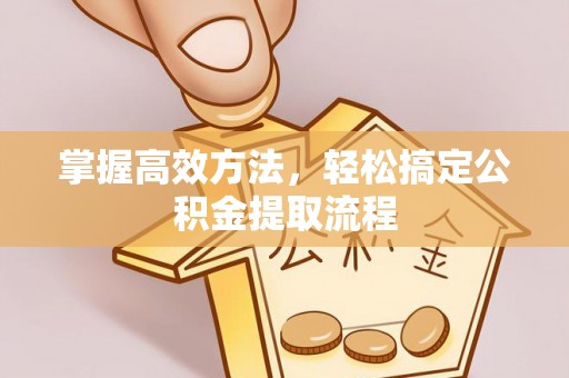 鹿城掌握高效方法，轻松搞定公积金提取流程