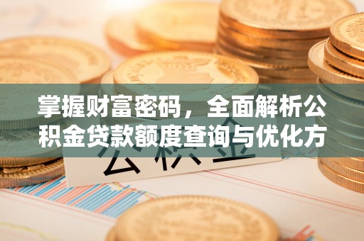 鹿城掌握财富密码，全面解析公积金贷款额度查询与优化方案