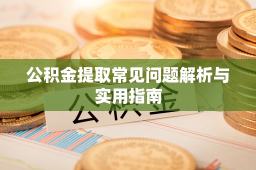 鹿城公积金提取常见问题解析与实用指南