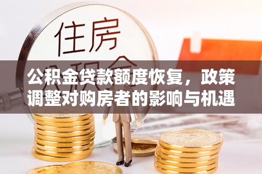 鹿城公积金贷款额度恢复，政策调整对购房者的影响与机遇