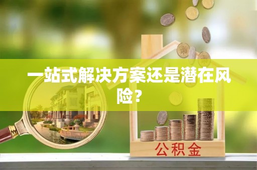 鹿城一站式解决方案还是潜在风险？